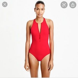JCrew one piece zip front 6